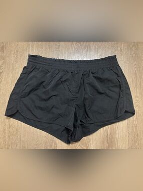aerie Black Athletic Lounge Shorts